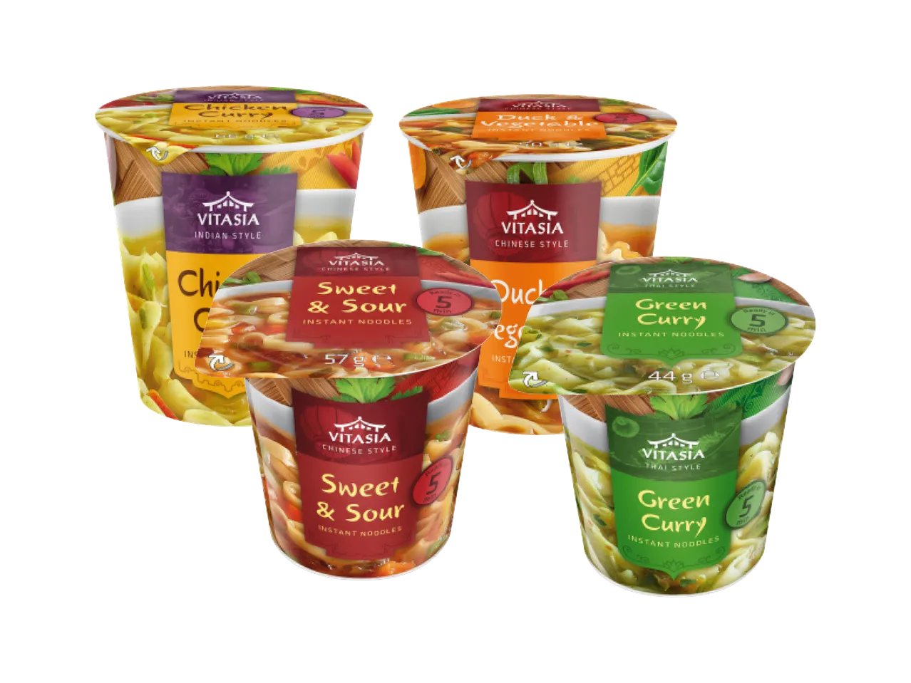 Preparato per pasta istantanea