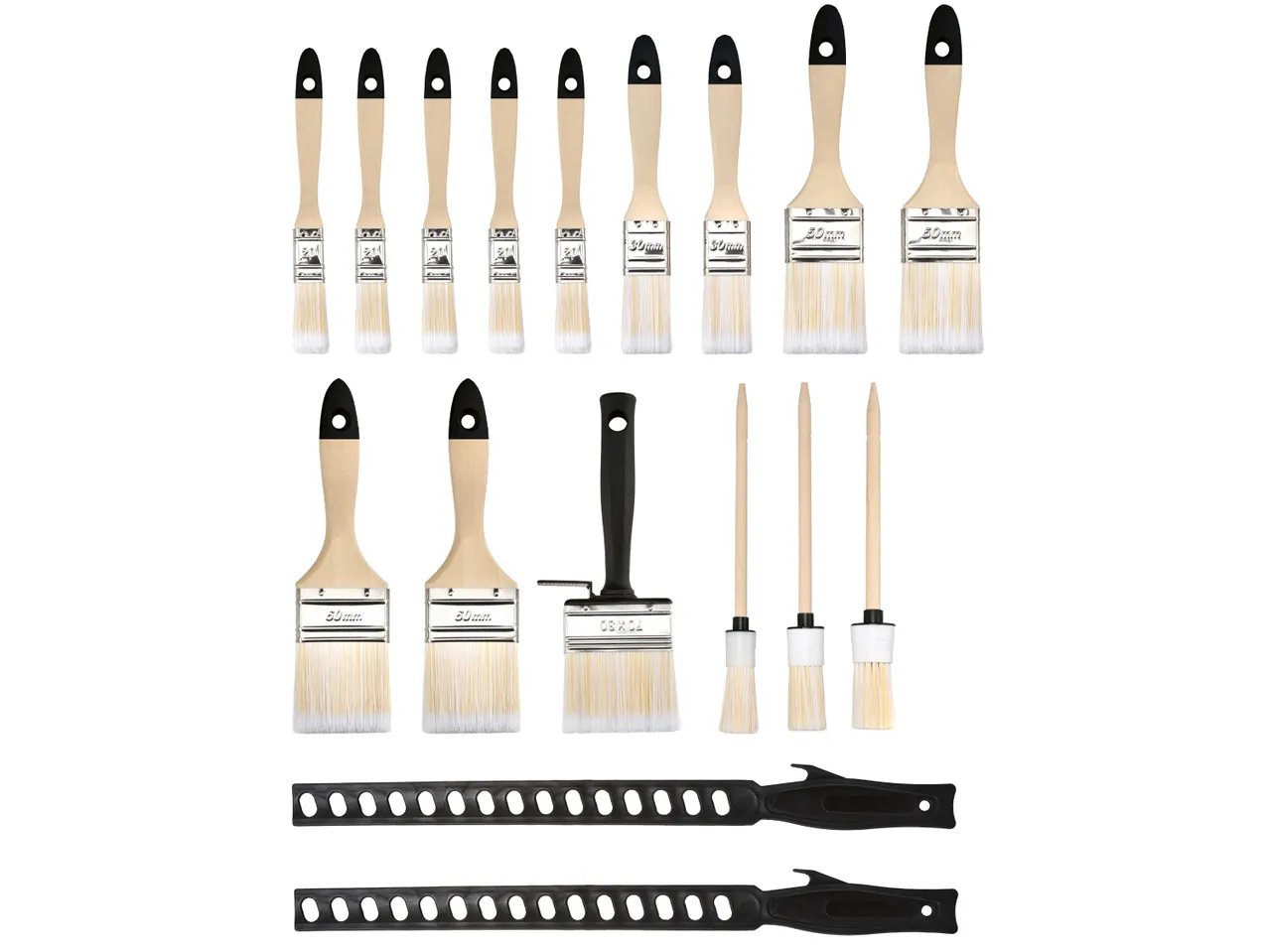 Set pennelli, 17 pezzi