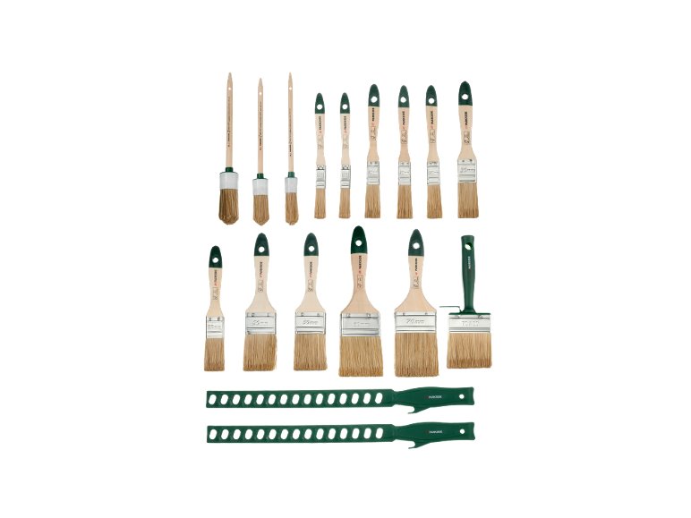 Set pennelli, 17 pezzi