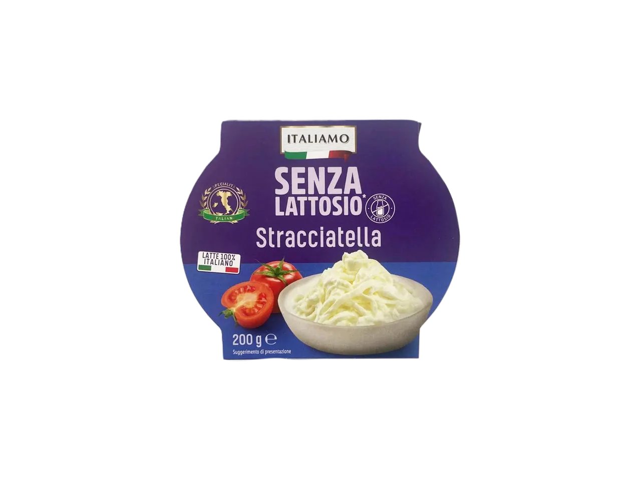Stracciatella senza lattosio