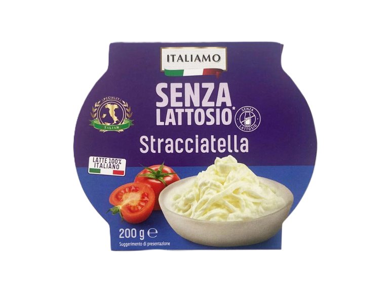 Stracciatella senza lattosio