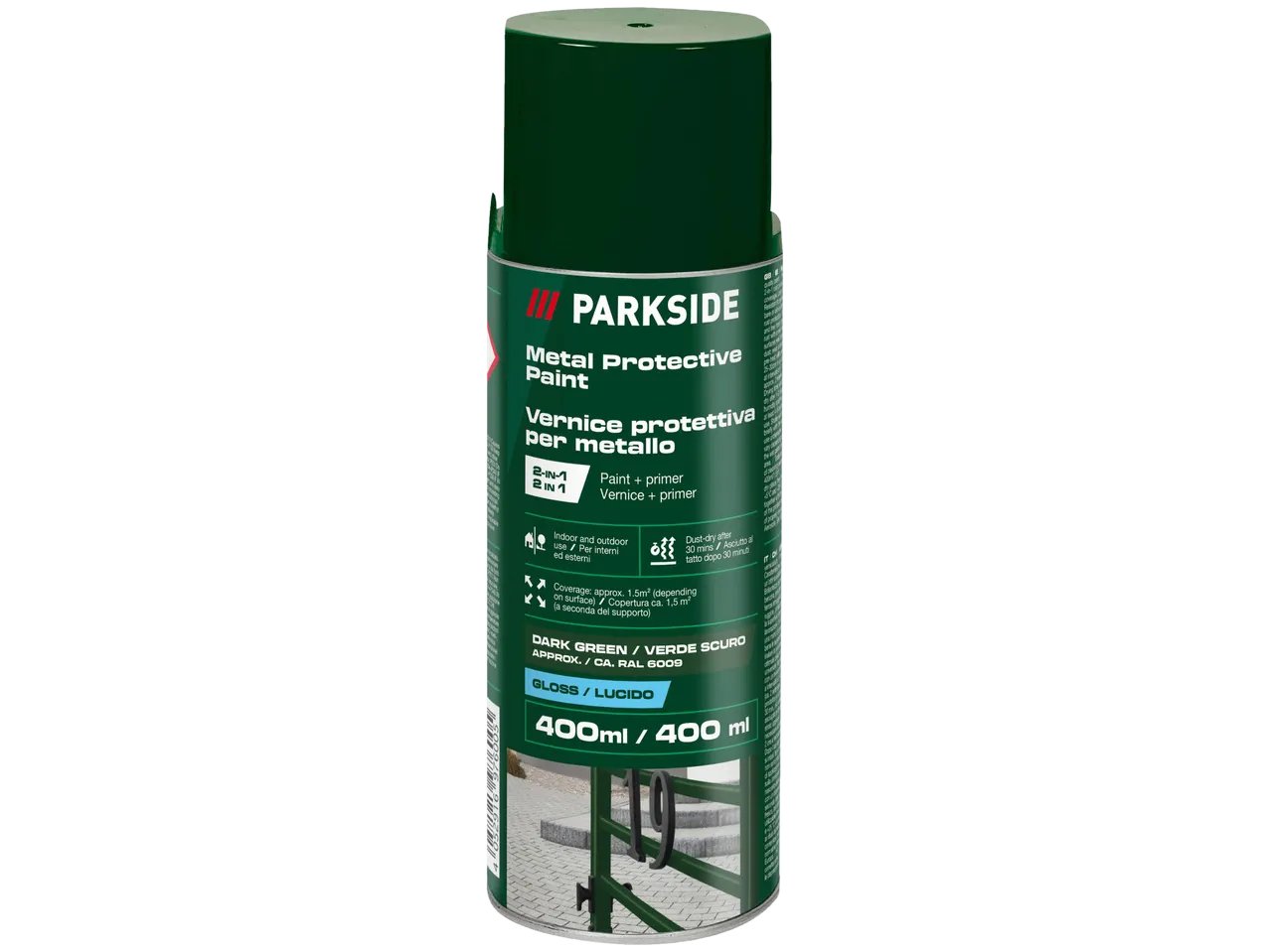 Vernice protettiva colorata per metallo, 400 ml