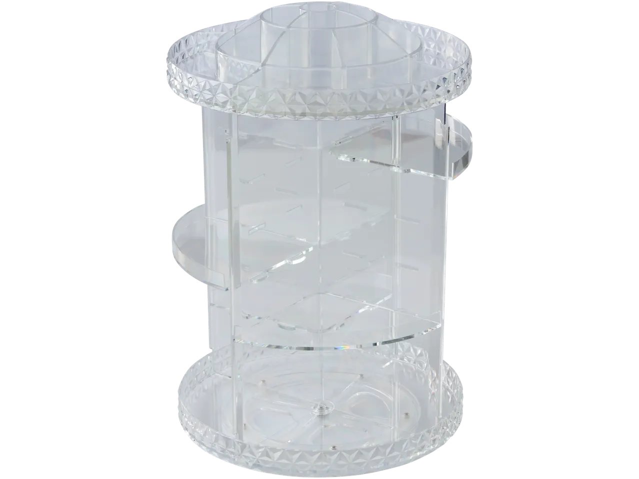 Organizer girevole porta cosmetici