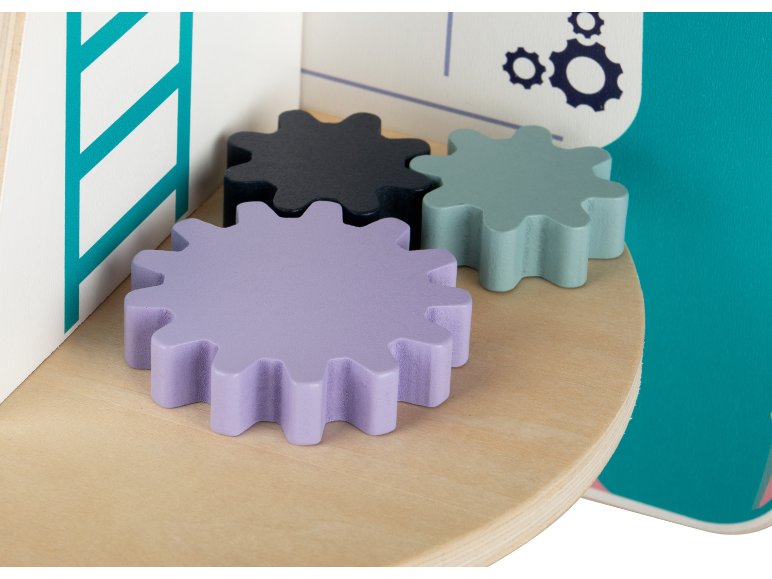 Gioco in legno con ripiani "Razzo"