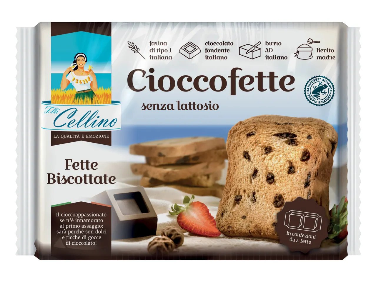 Ciocofette senza lattosio