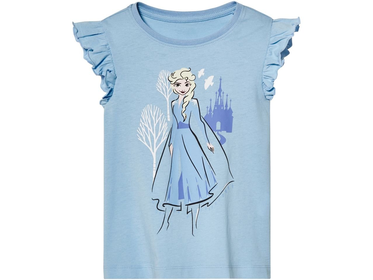 T-shirt da bambina “Frozen, Minnie Mouse, Stitch”