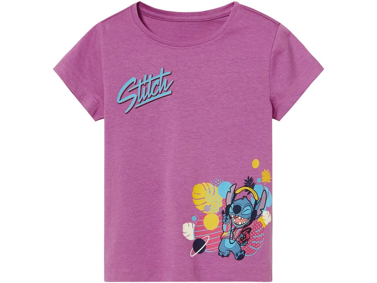 T-shirt da bambina “Frozen, Minnie Mouse, Stitch”
