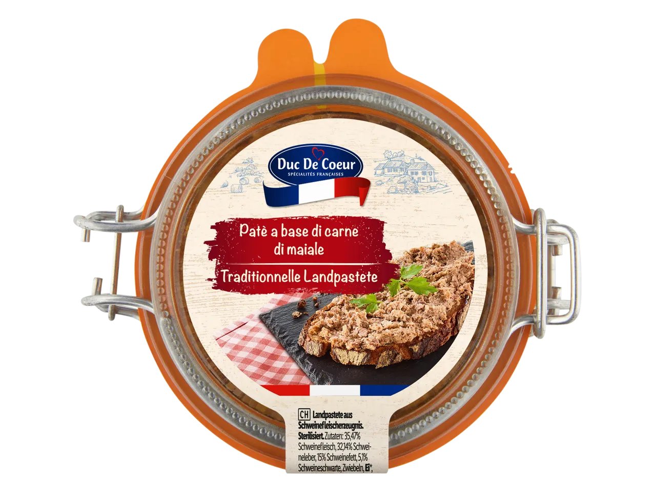 Patè a base di carne di maiale