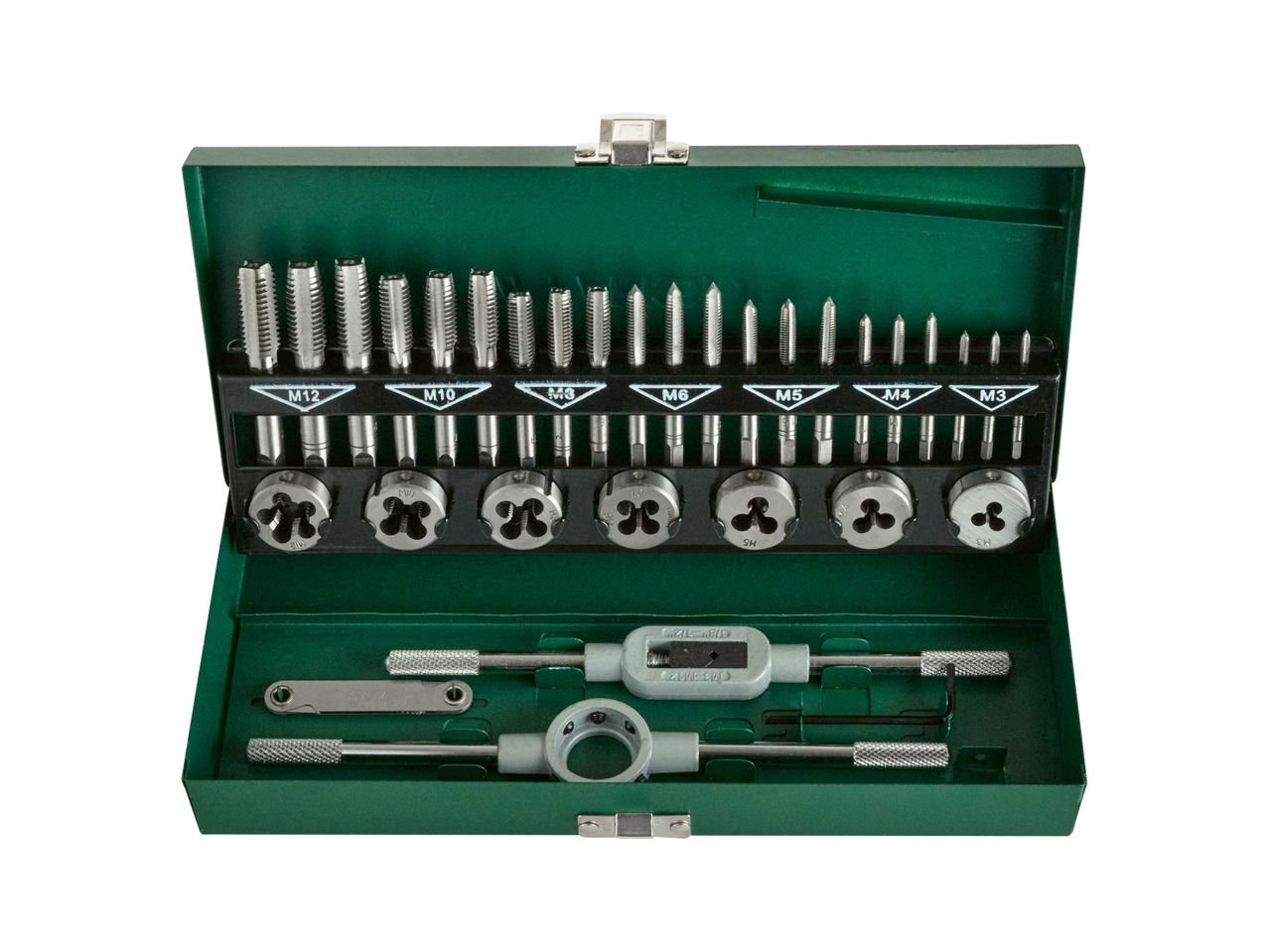 Set maschi e filiere, 32 pezzi