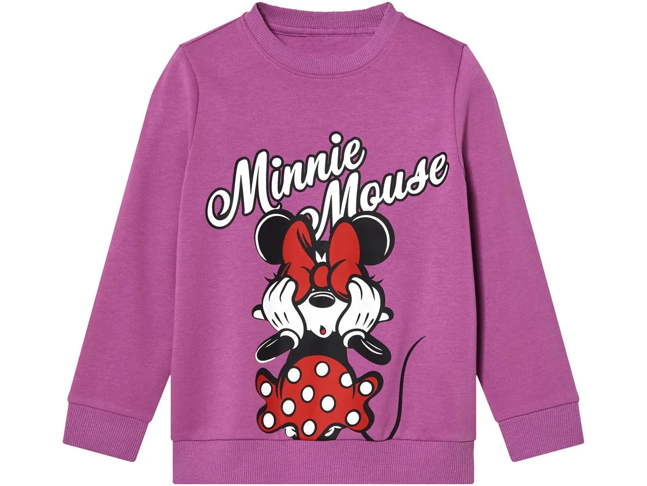 Felpa da bambina “Frozen, Minnie Mouse, Stitch”