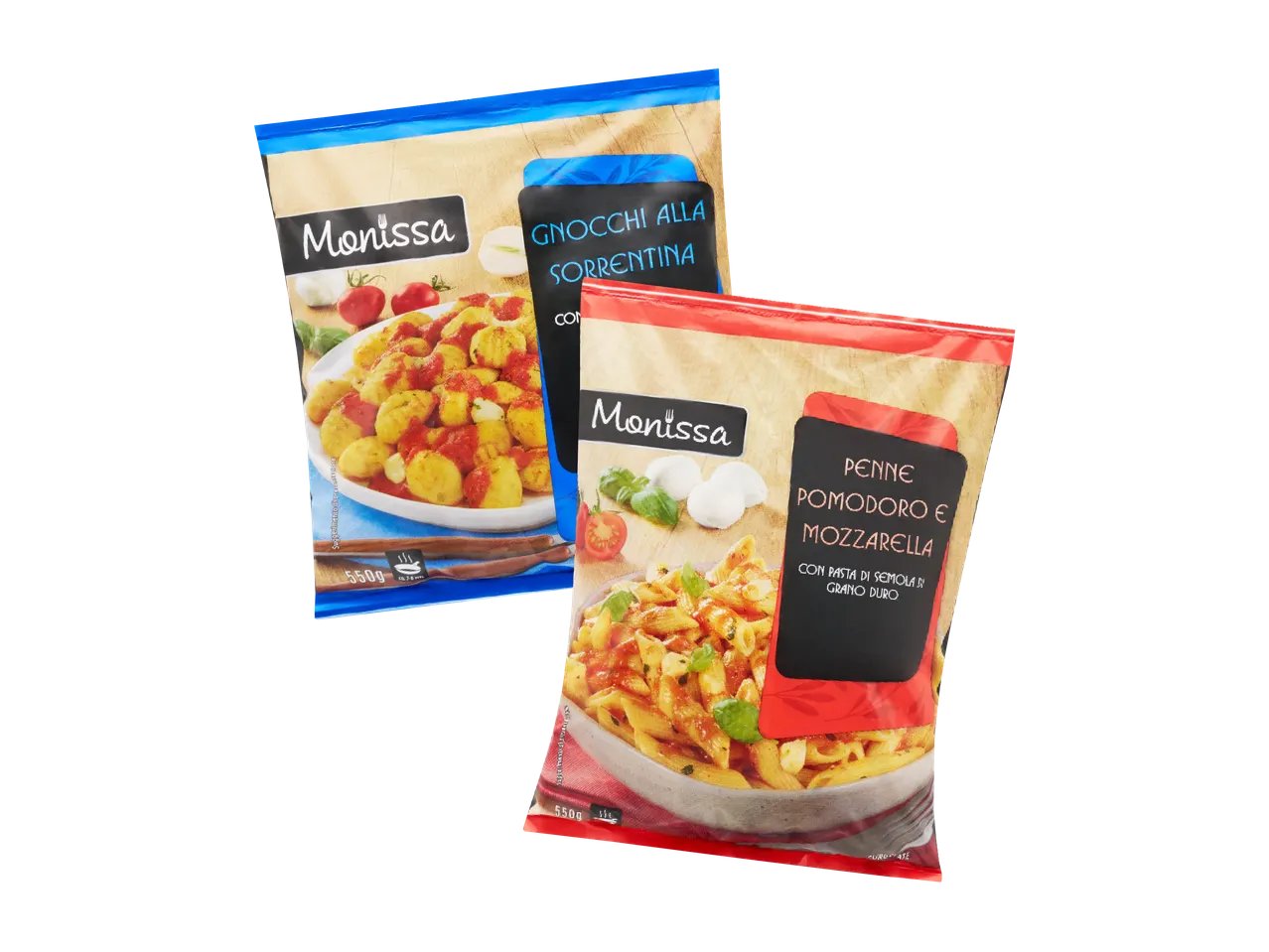 Penne pomodoro e mozzarella o gnocchi alla sorrentina