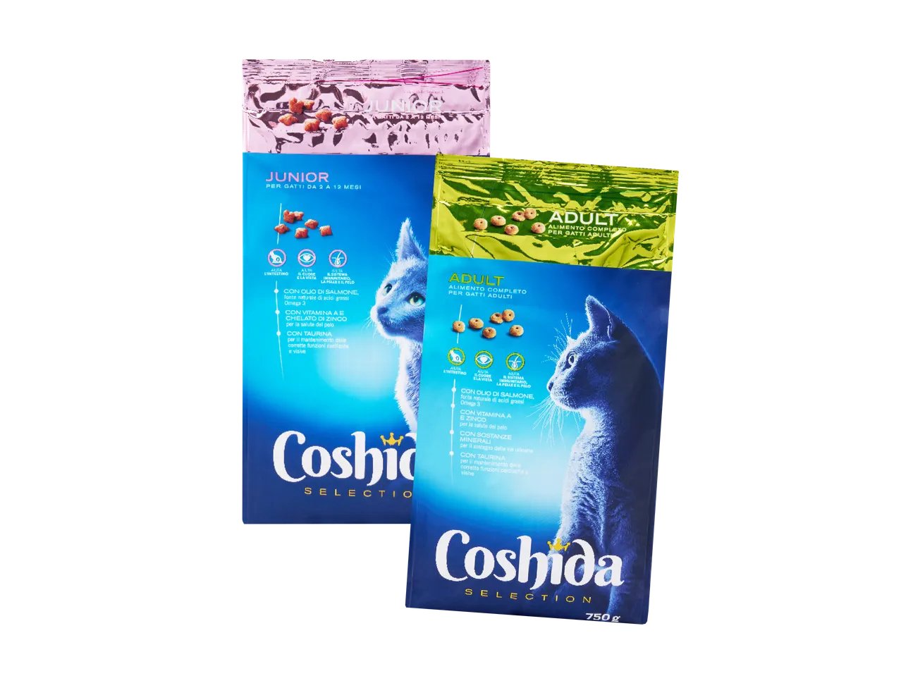 Alimento completo per gatti