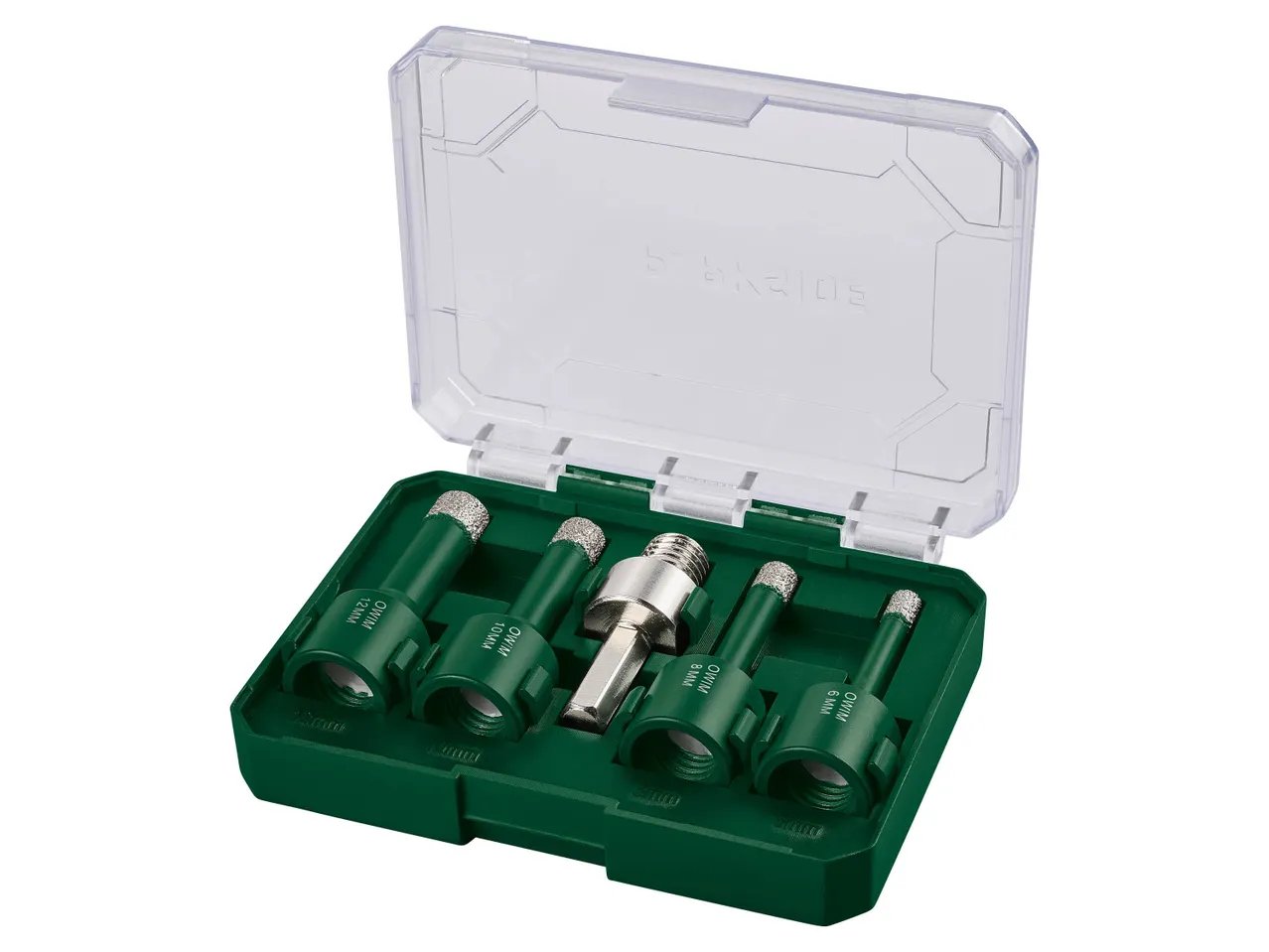 Set punte diamantate per piastrelle, 5 pezzi