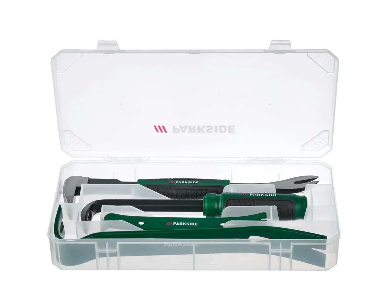 Set cavachiodi e piede di porco, 4 pezzi