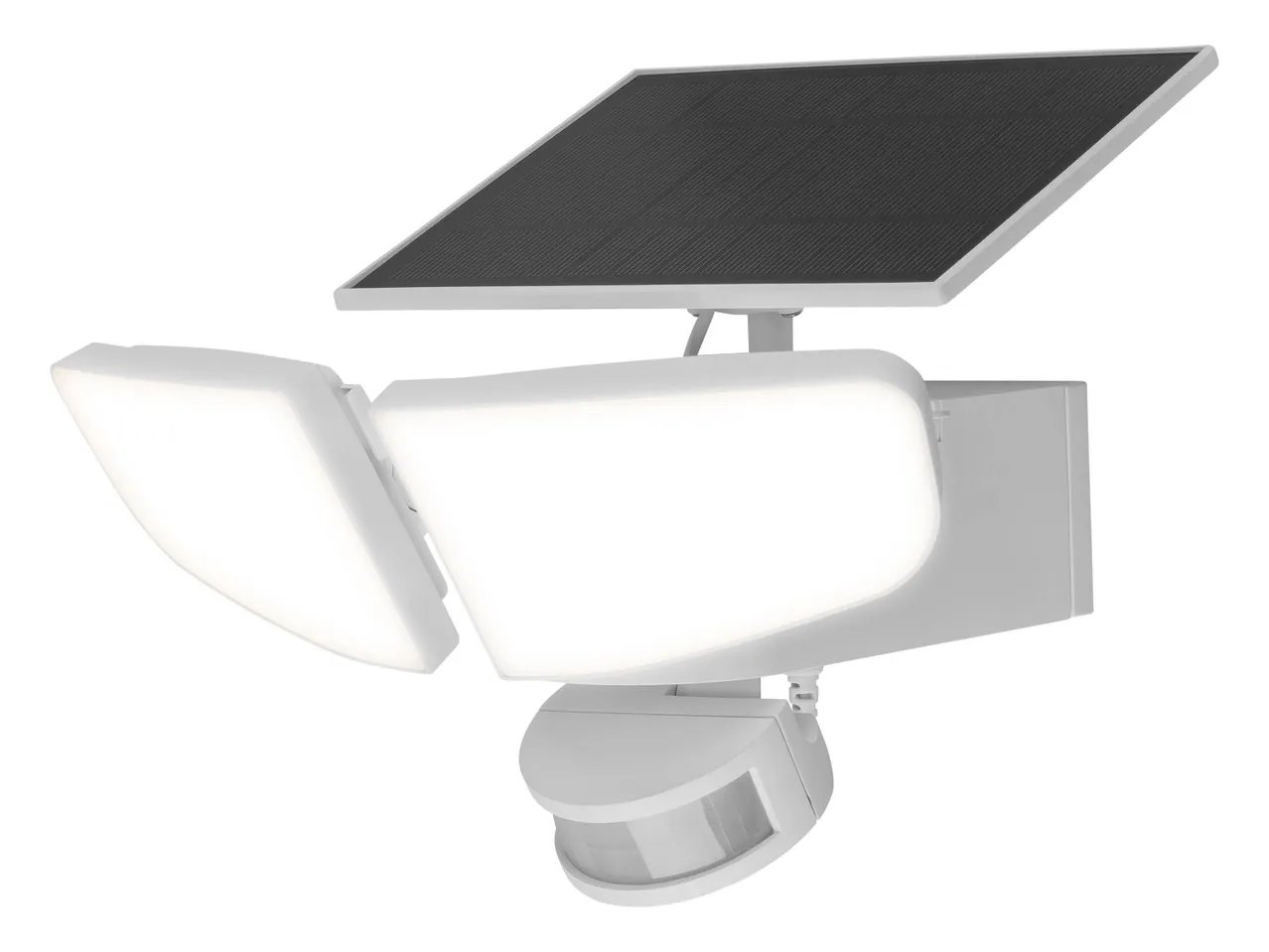 Faro LED ad energia solare con rilevatore di movimento