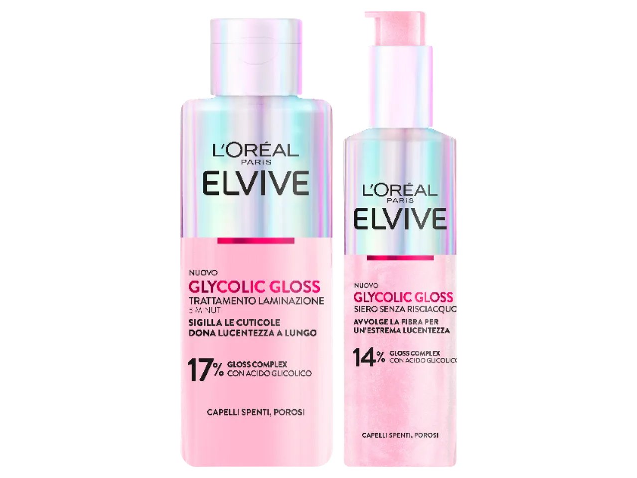 Elvive Glycolic Gloss Siero o trattamento laminazione