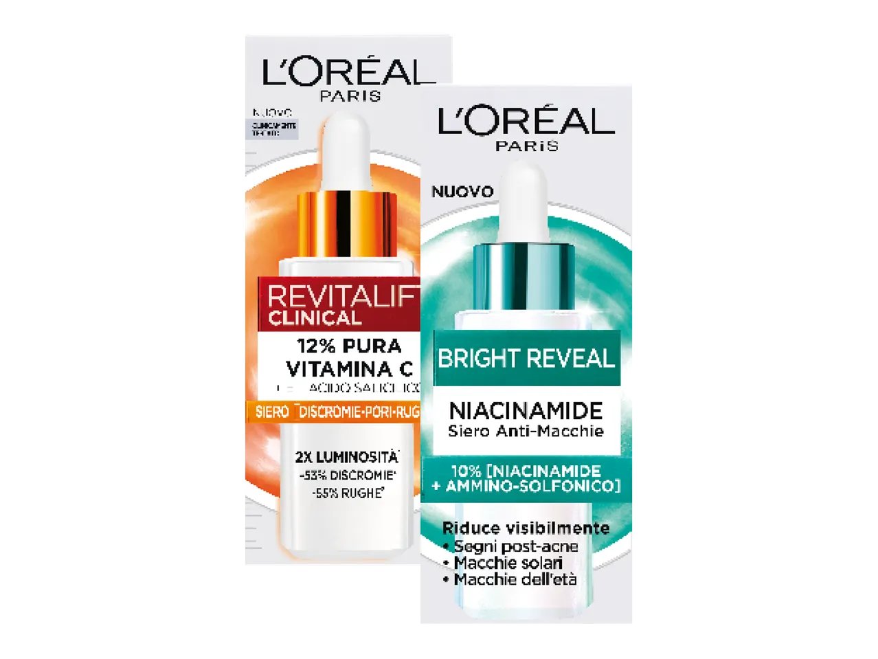 Clinical Siero Vitamina C o Bright Reveal Anti macchie