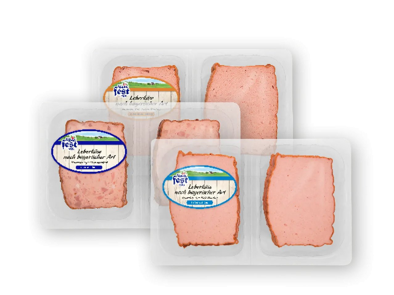 Leberkäse - Specialità a base di carne a fette