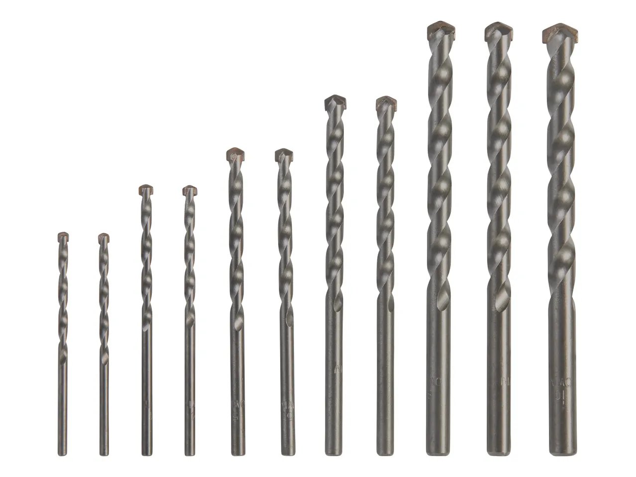 Set punte per trapano o set bit, 11 pezzi