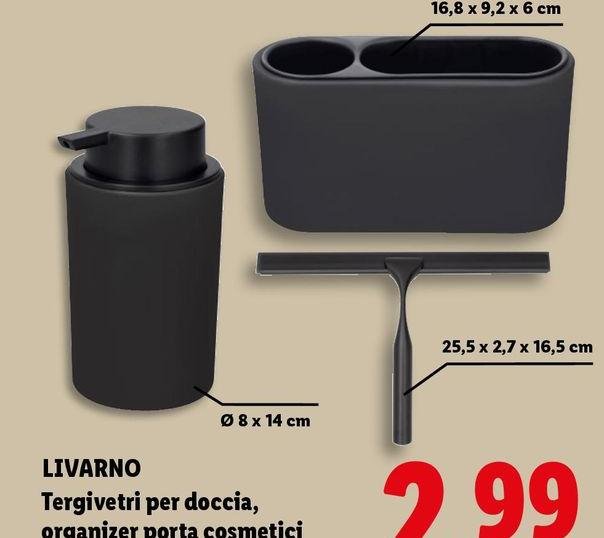 Tergivetri Per Doccia, Organizer Porta Cosmetici O Dispenser Per Sapone