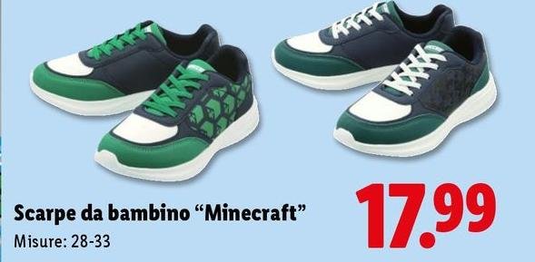 Scarpe Da Bambino "Minecraft"