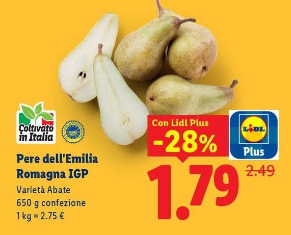 Pere Dell'Emilia Romagna IGP