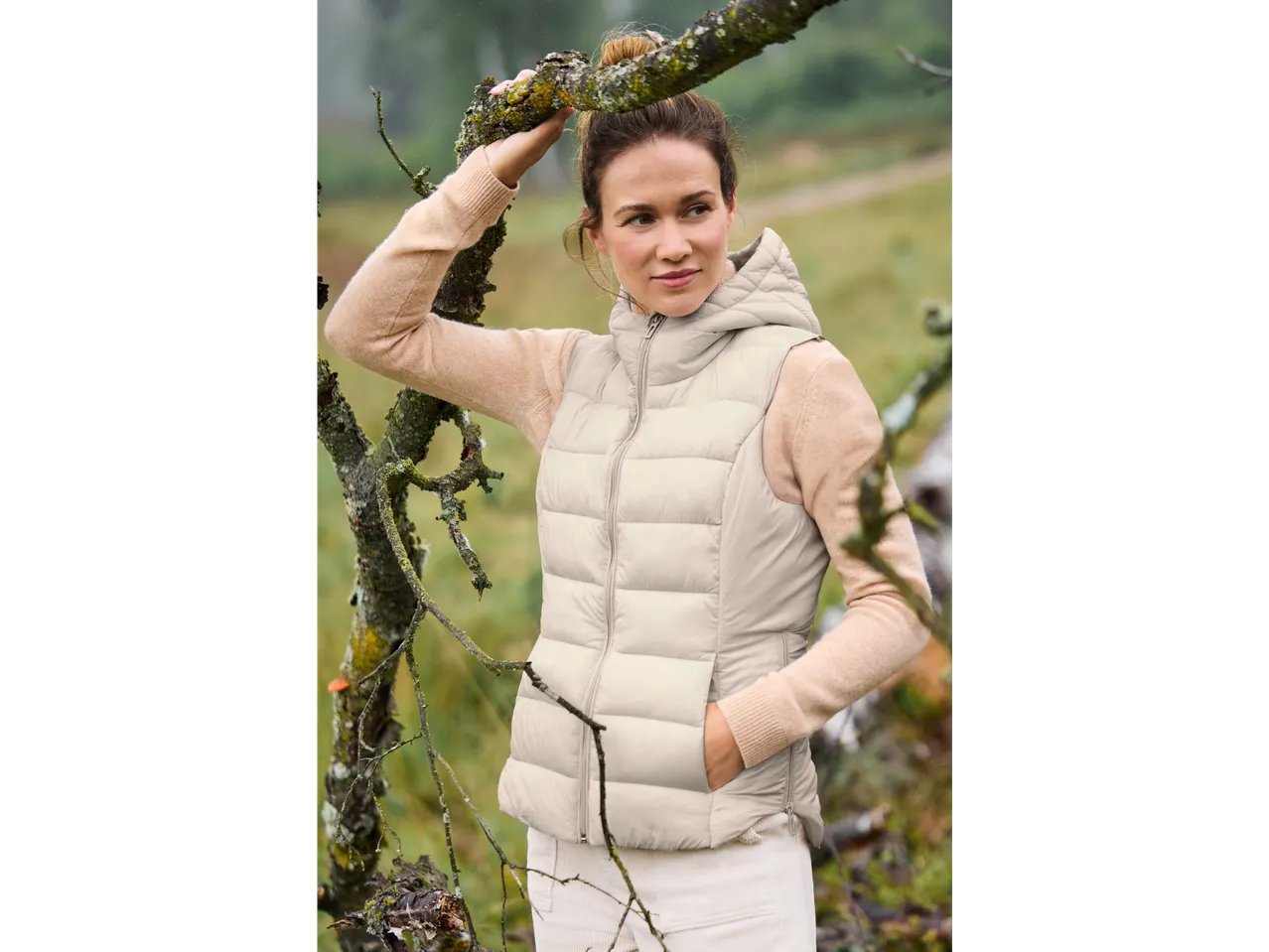 Gilet imbottito da donna