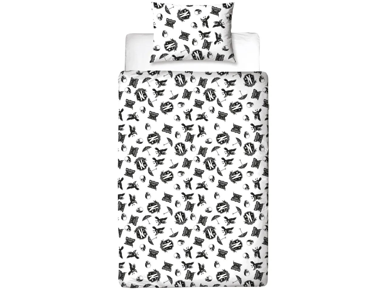 Parure copripiumino singolo “Wednesday”