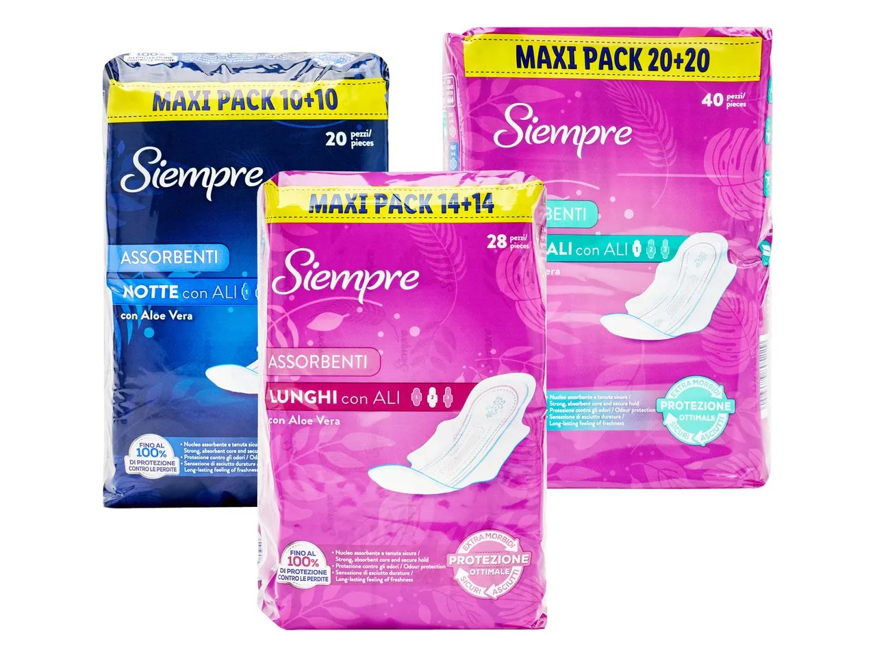 Assorbenti ultra con ali