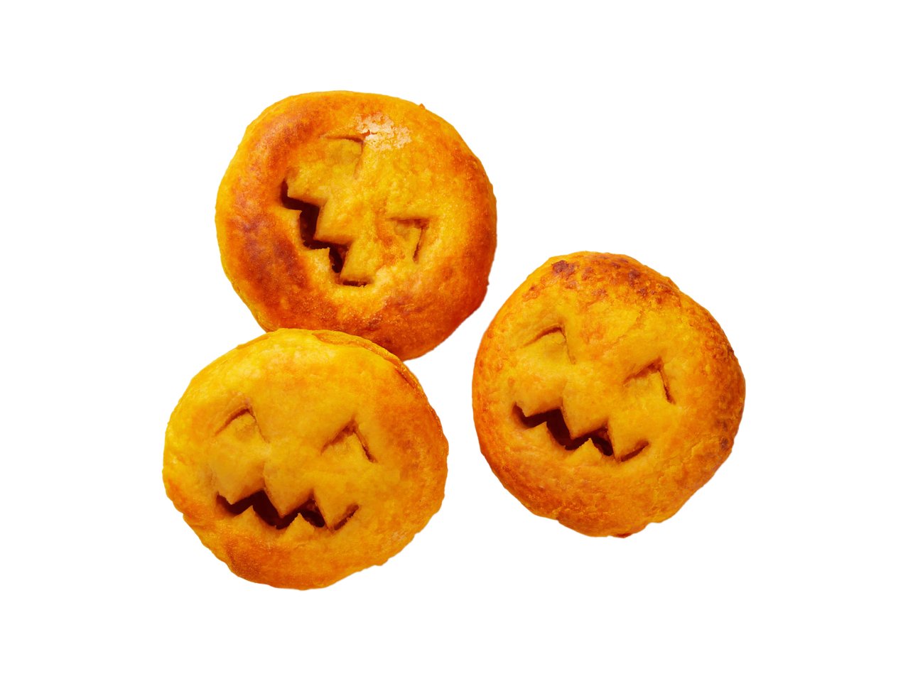 12 pizzette Halloween pomodoro e mozzarella