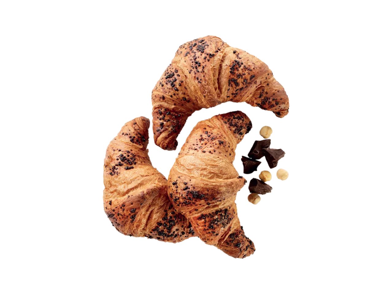 Croissant alla nocciola