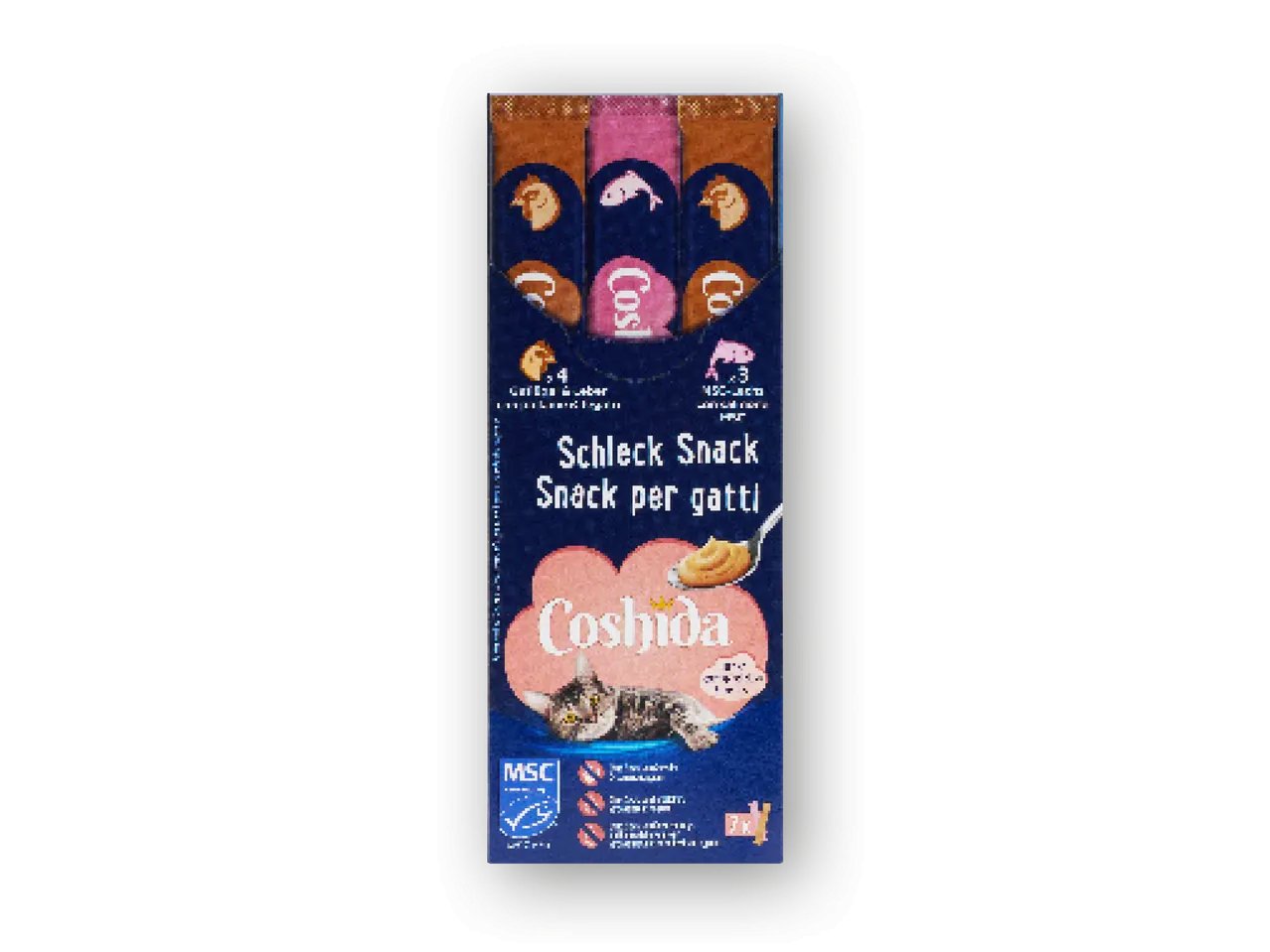 Paté snack per gatti