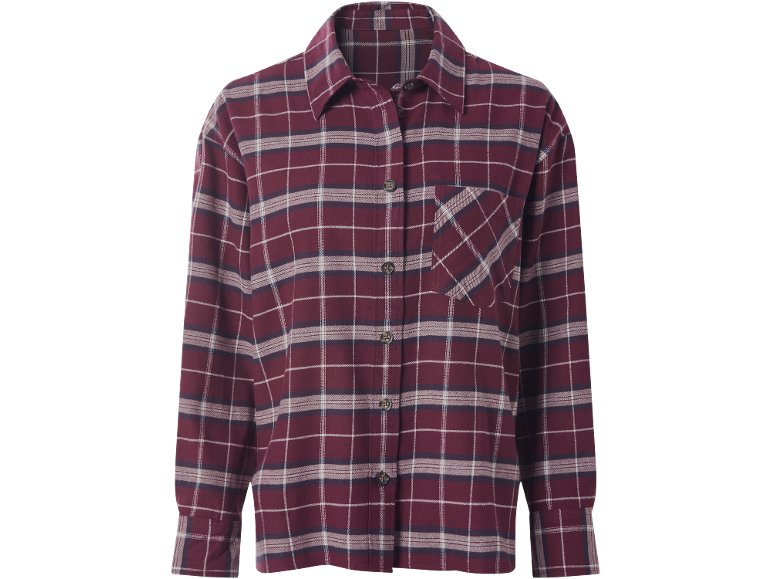 Camicia in flanella da donna
