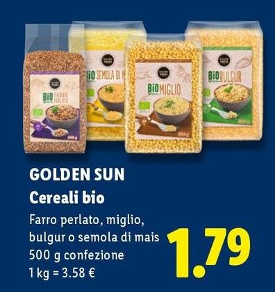 Golden Sun - Cereali Bio