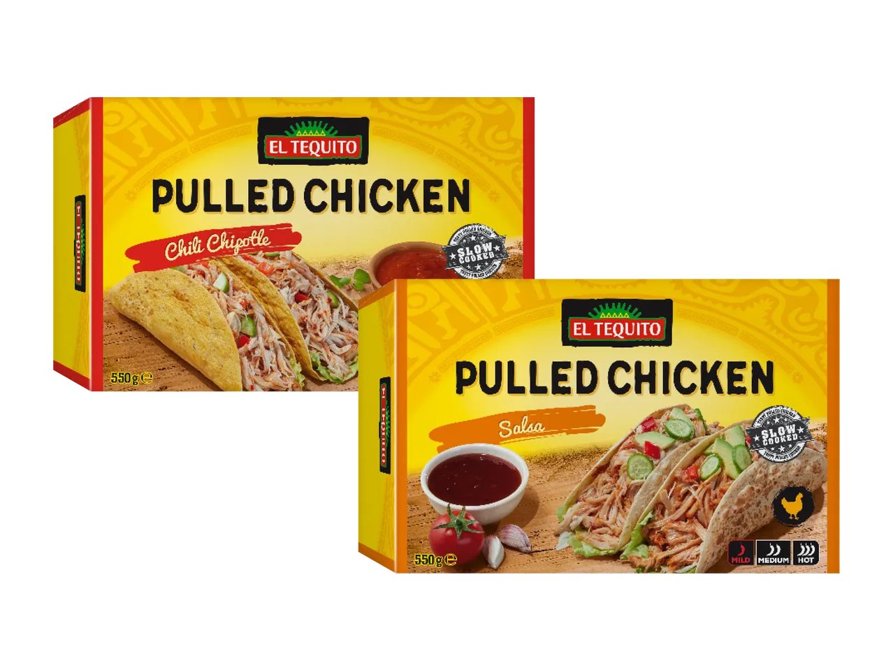 Pollo sfilacciato stile messicano