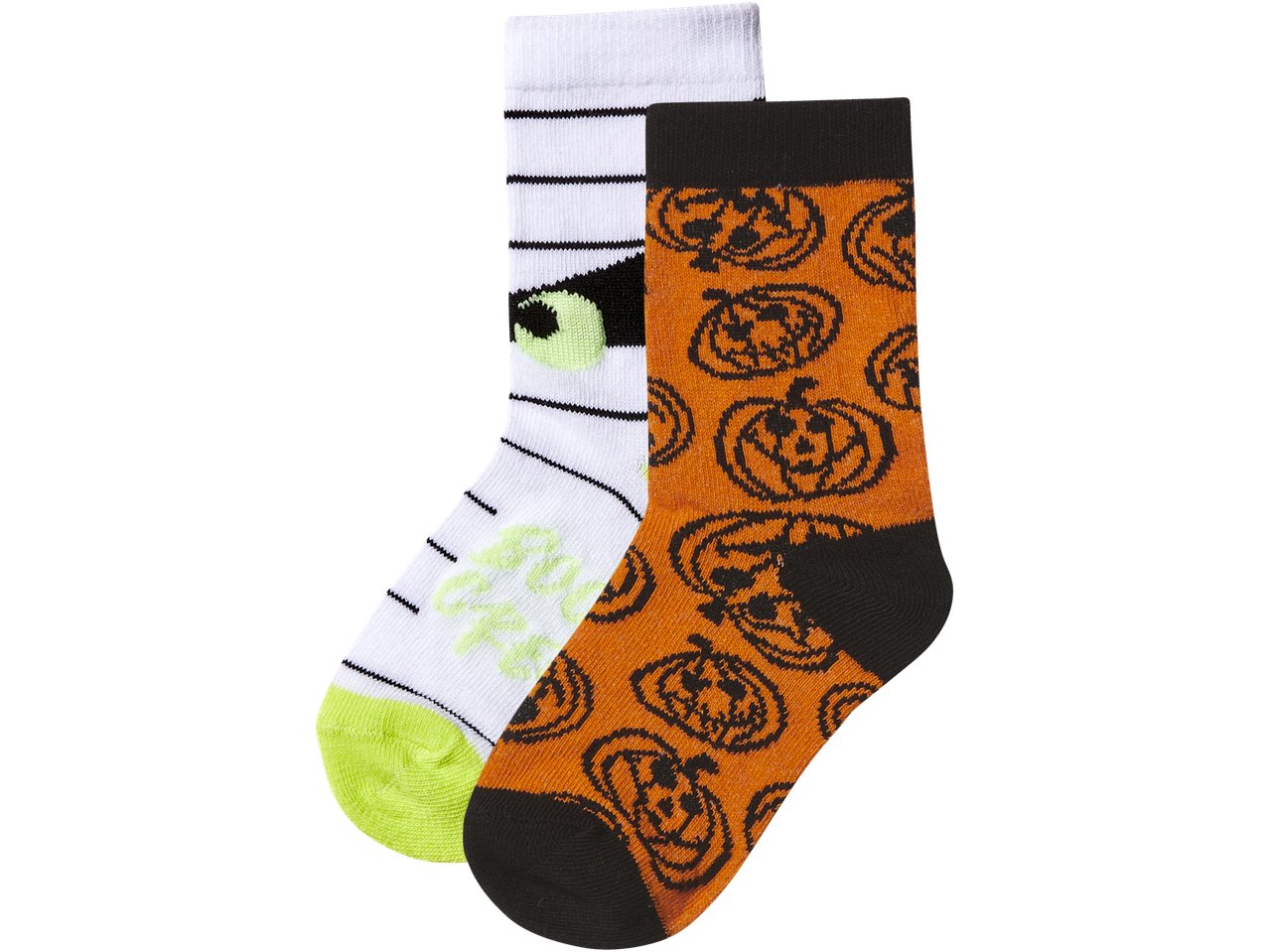 Calze di Halloween per bambini, 2 paia