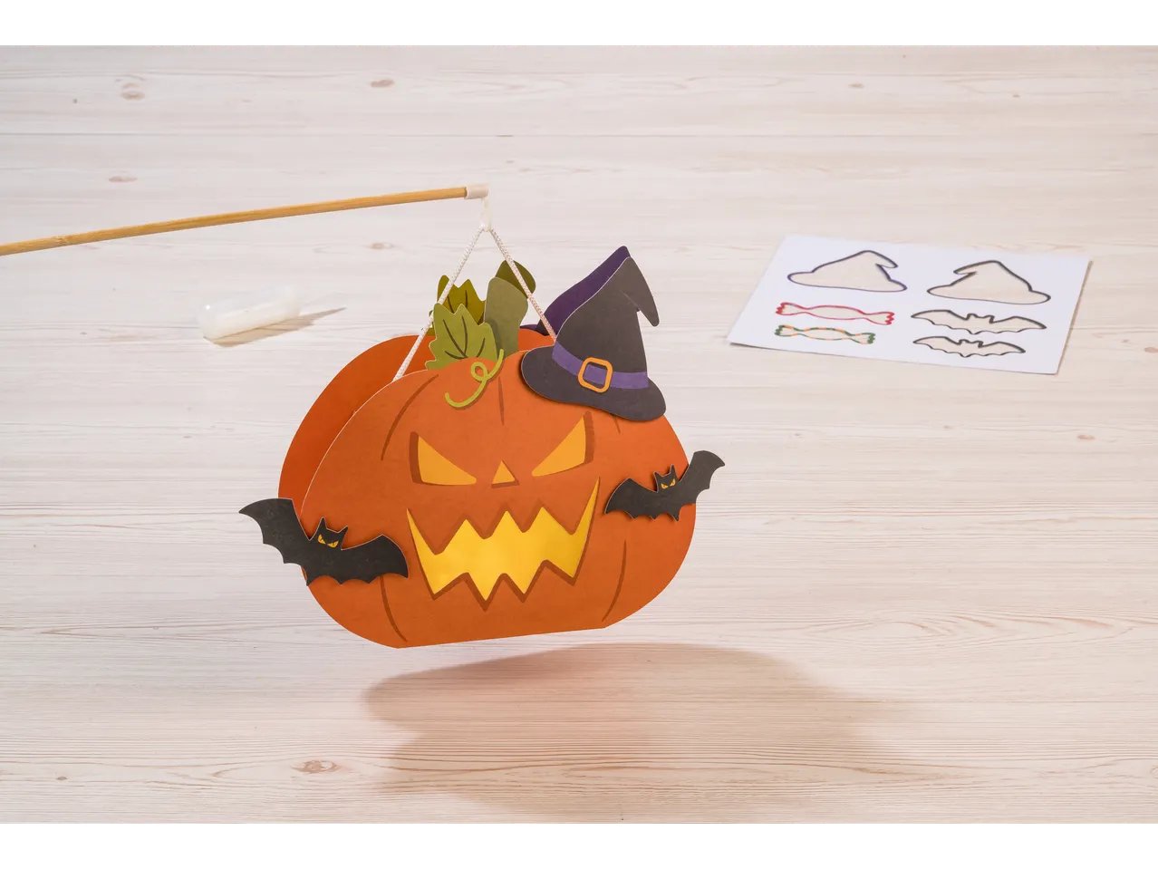 Set bricolage per lanterne o luce LED per Halloween