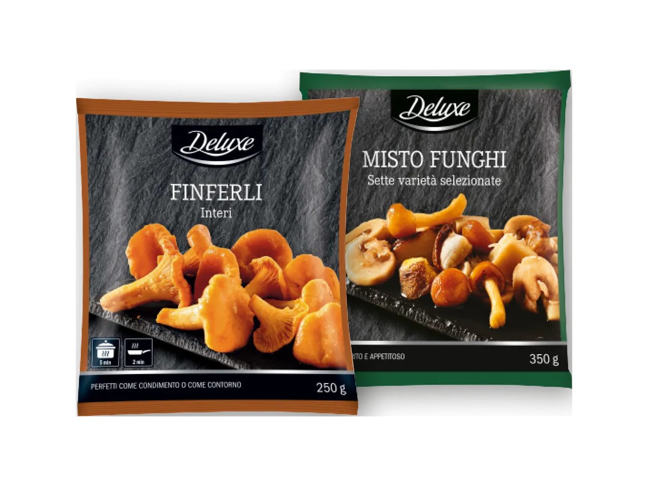 Finferli interi o Misto funghi