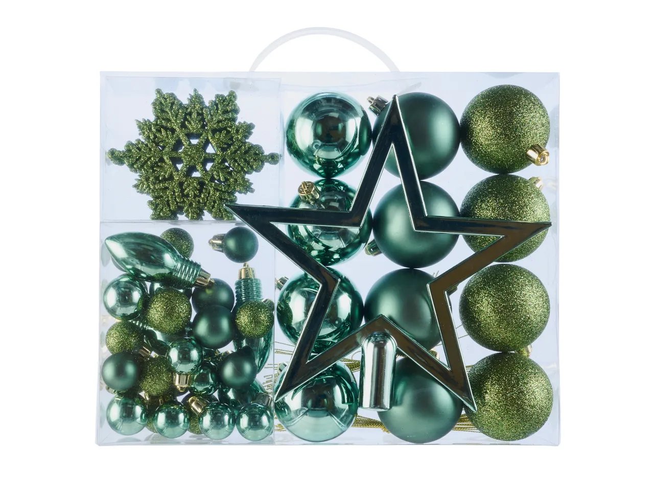 Decorazione per albero di Natale, 51 pezzi