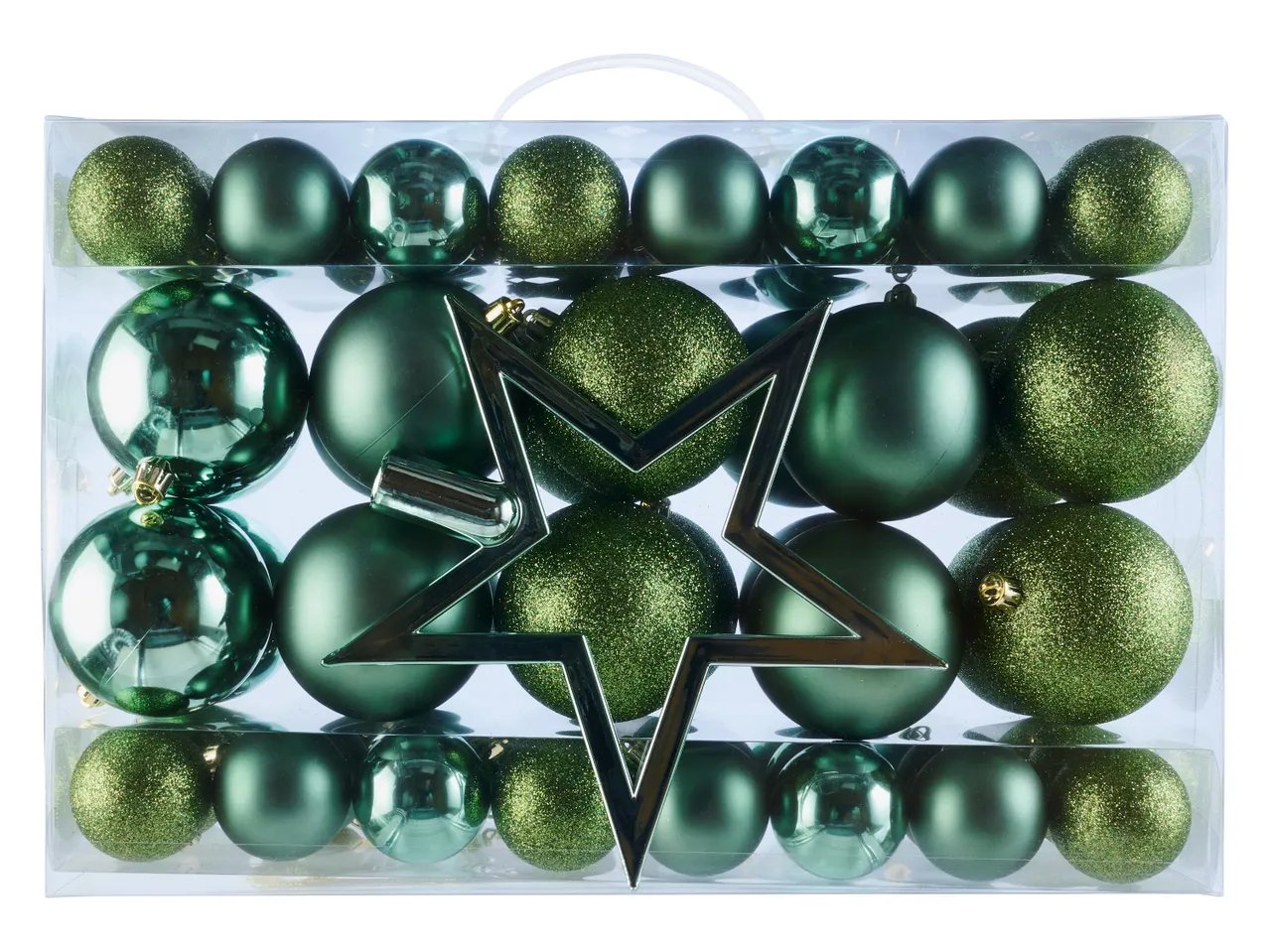 Decorazioni per albero di Natale, 69 pezzi