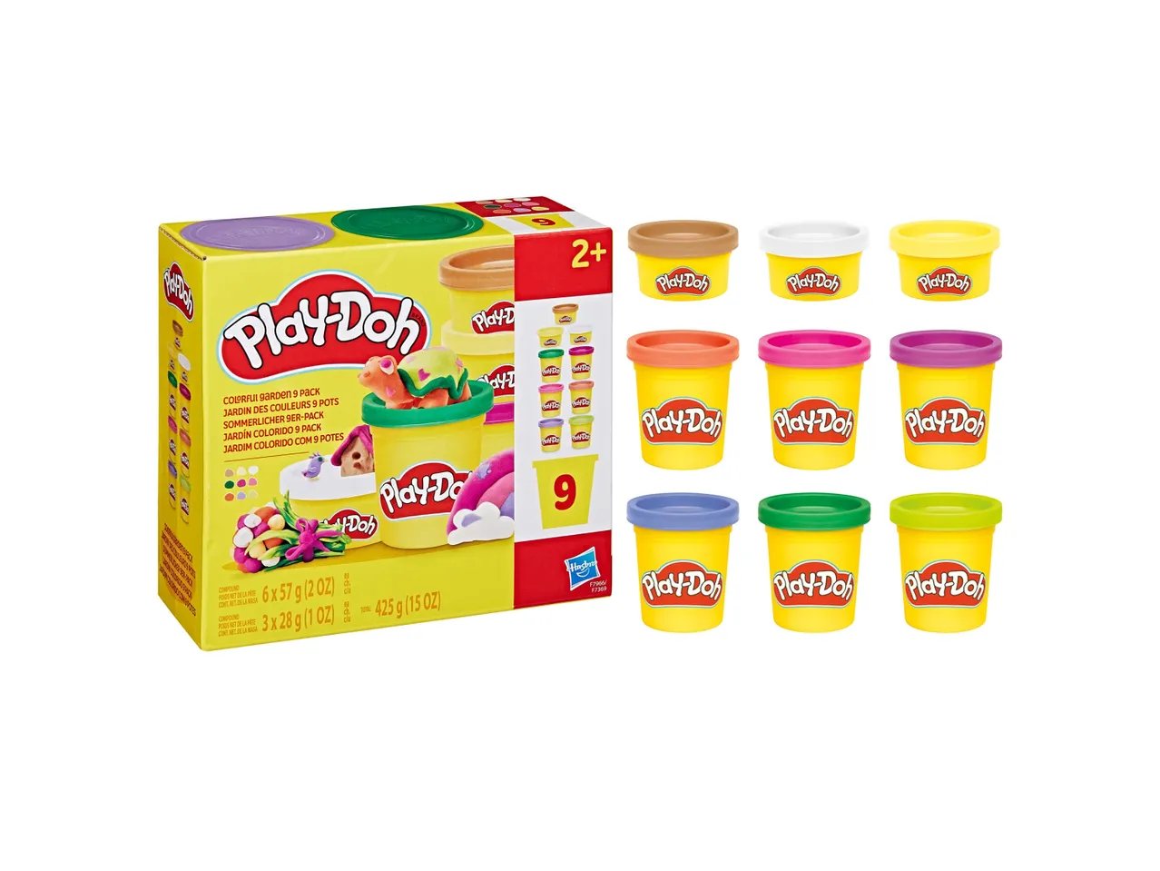 Pasta modellabile, 9 pezzi