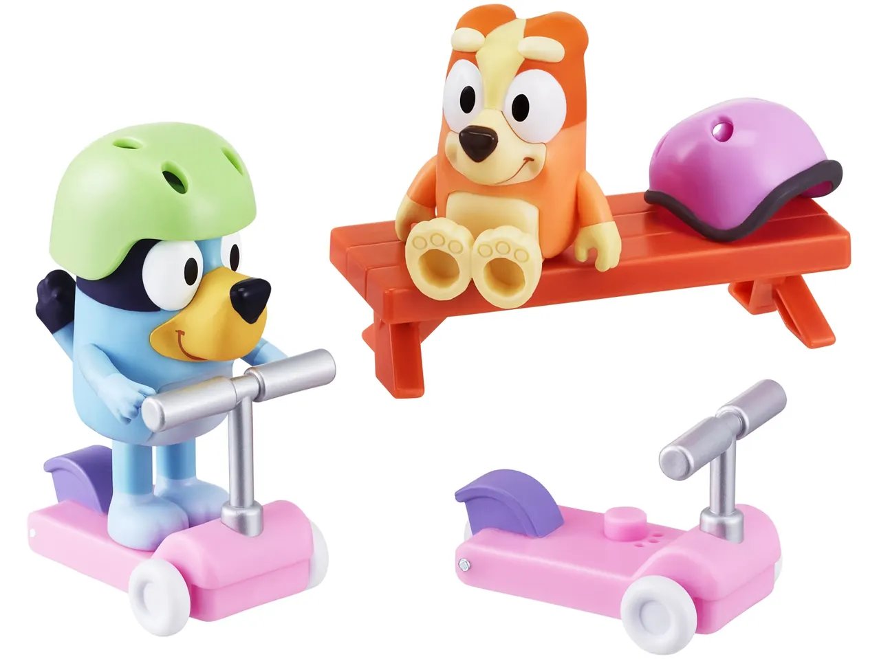 Set gioco con personaggi “Bluey”