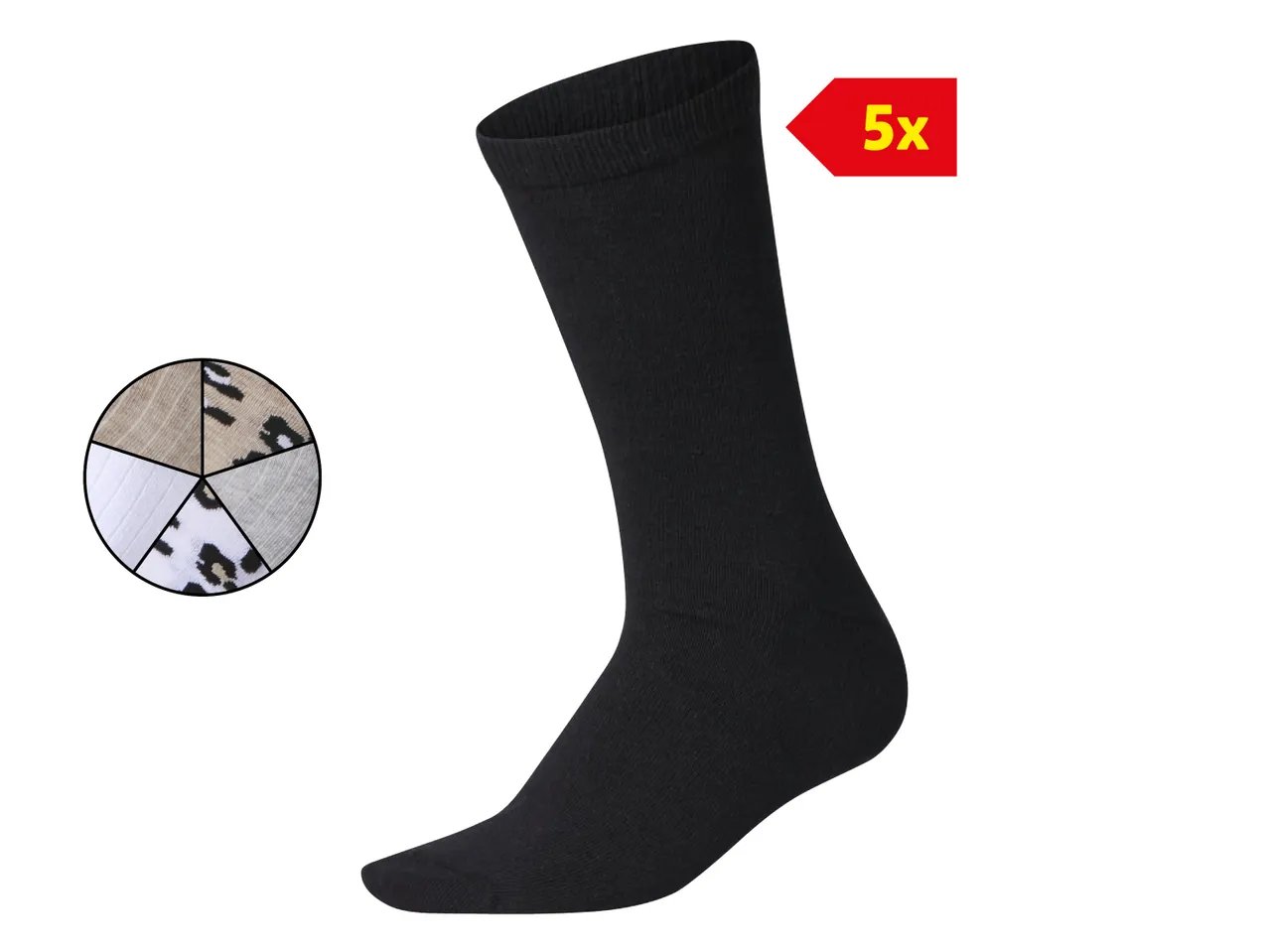 Calze da donna, 5 paia