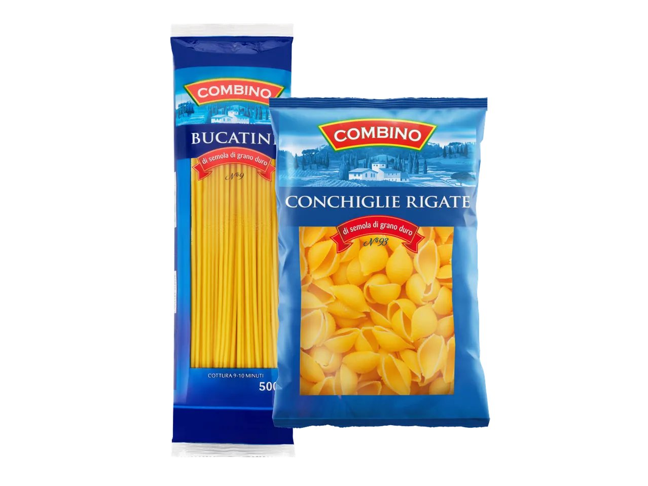 Bucatini o Conchiglie