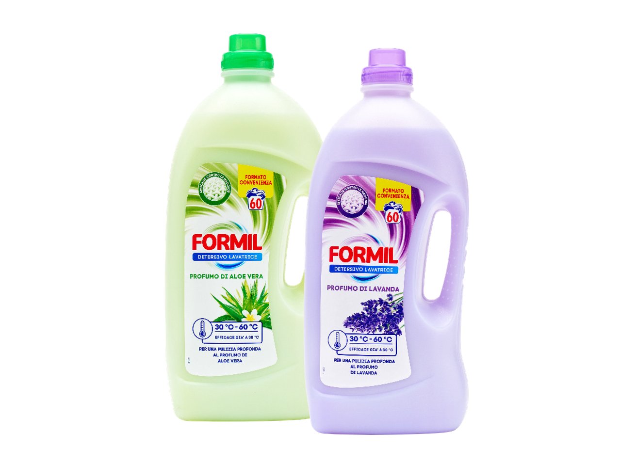 Detersivo lavatrice aloe o lavanda