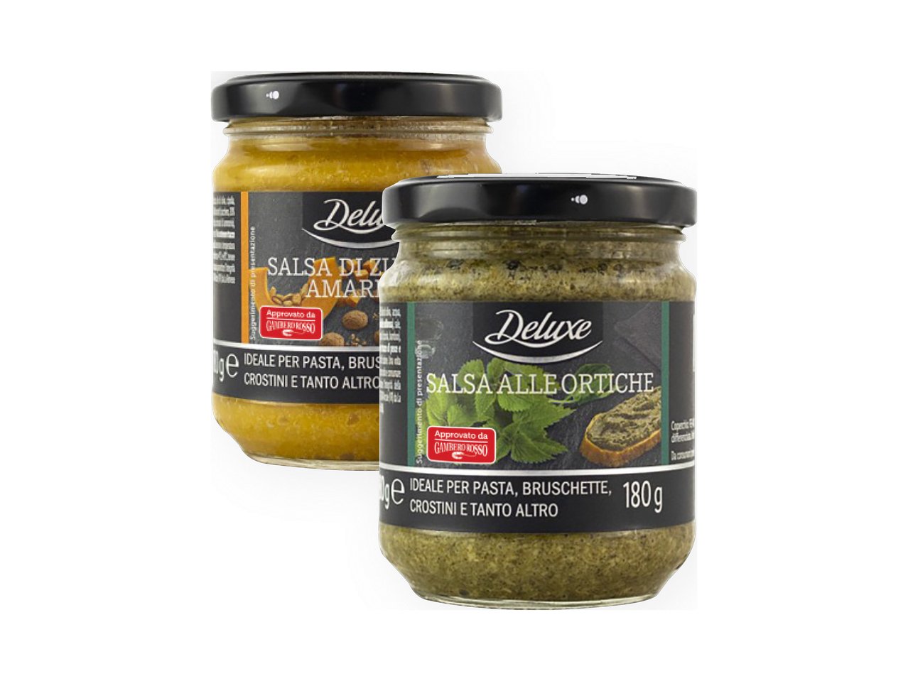 Salsa alle ortiche o alla zucca e amaretti