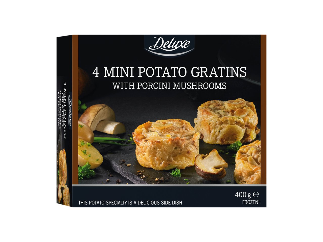 Sformatini di patate con porcini