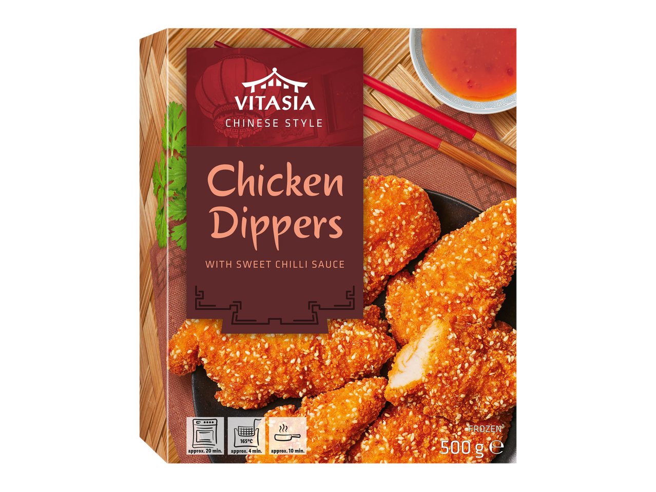 Bocconcini di pollo impanati con semi di sesamo