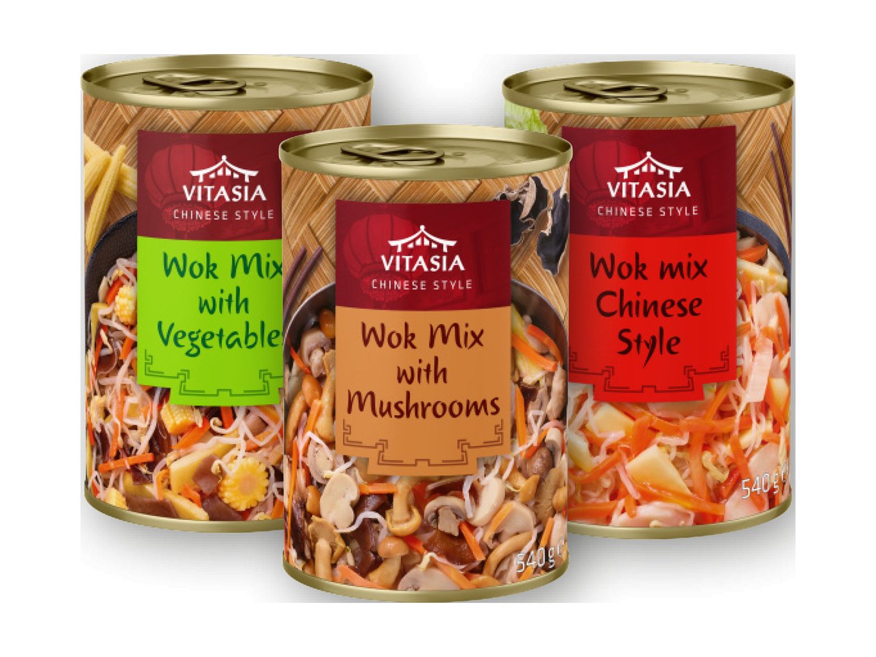 Mix di verdure asiatiche per wok