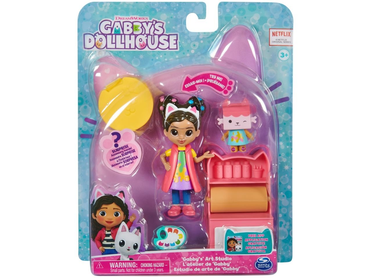 Set gioco con personaggi “Gabby's Dollhouse”
